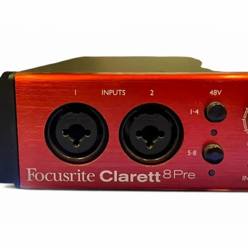 Used Focusrite Clarett 8Pre USB Audio Interface