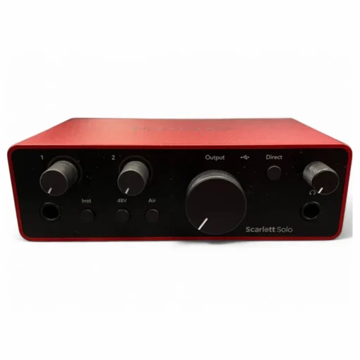 Used Focusrite Scarlett Solo Studio Gen 4