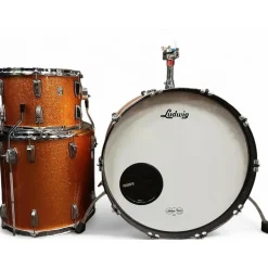 Used Ludwig 3 piece Classic Maple Natural Drum Kit