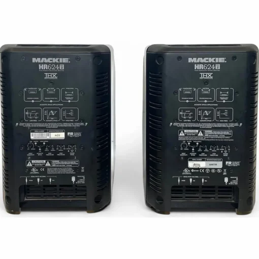 Used Mackie HR624 MKII Pair Powered Monitor