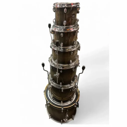 Used Mapex 6 Piece ARMORY SERIES Sage Greeen Black Fade Drum Kit