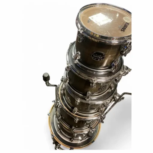 Used Mapex 6 Piece ARMORY SERIES Sage Greeen Black Fade Drum Kit