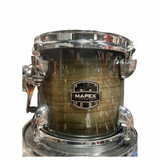 Used Mapex 6 Piece ARMORY SERIES Sage Greeen Black Fade Drum Kit