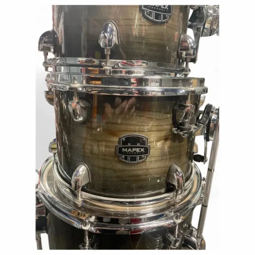 Used Mapex 6 Piece ARMORY SERIES Sage Greeen Black Fade Drum Kit