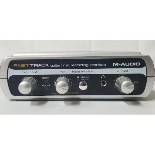 Used M-Audio Fast Track Audio Interface