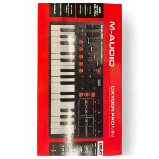 Used M-Audio oxygen pro mini 32 MIDI Controller