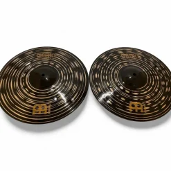 Used MEINL 14in Byzance Dark Hi Hat Pair Cymbal