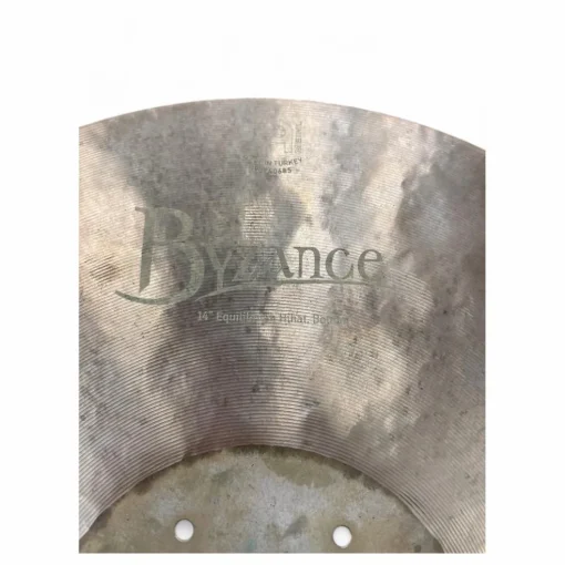 Used MEINL 14in BYZANCE MATT GARSTKA HI HAT Cymbal