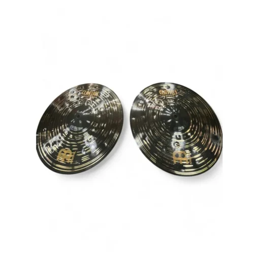 Used MEINL 14in Classic Custom Medium Hi Hat Pair Cymbal