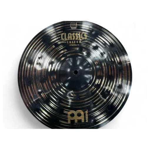 Used MEINL 14in Classic Custom DARK Hi Hat Pair Cymbal