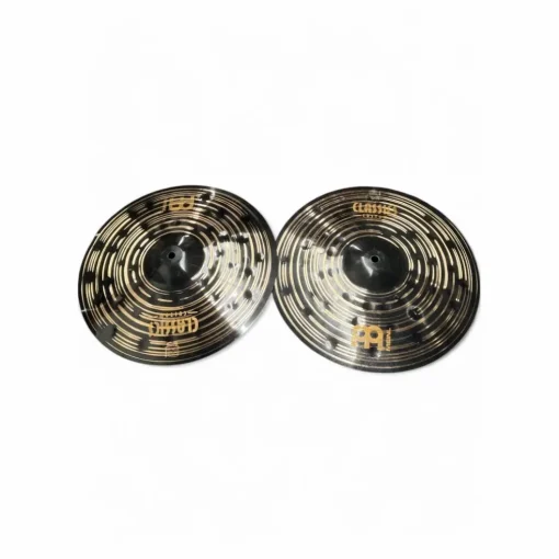Used MEINL 14in Classic Custom Dark Hi Hat Pair Cymbal