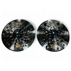 Used MEINL 14in Classic Custom DARK Hi Hat Pair Cymbal