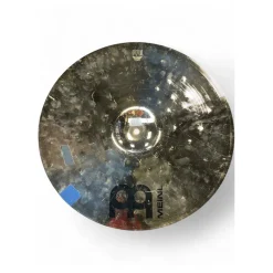 Used MEINL 18in pure alloy custom extra thin hammered crash Cymbal