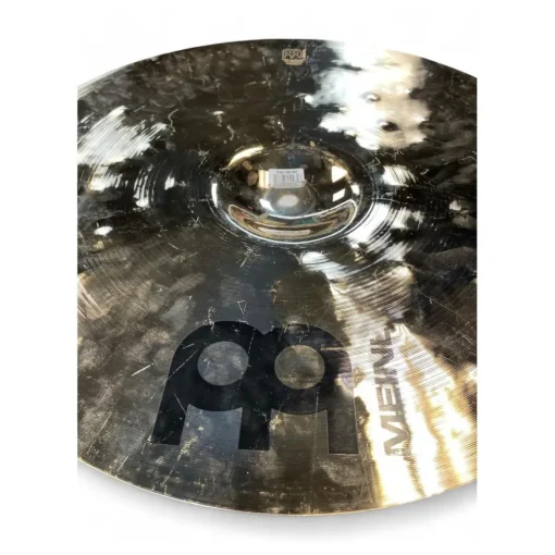 Used MEINL 18in pure alloy custom extra thin hammered crash Cymbal