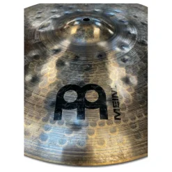 Used MEINL 18in pure alloy custom extra thin hammered crash Cymbal