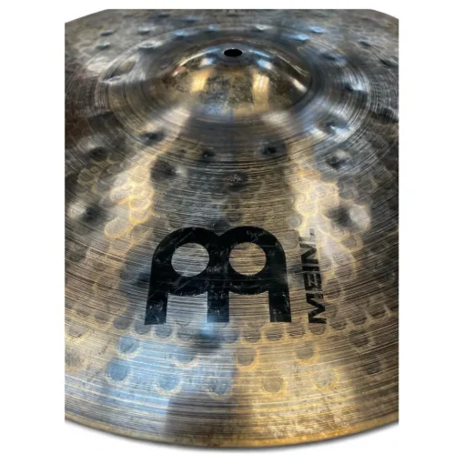 Used MEINL 18in pure alloy custom extra thin hammered crash Cymbal