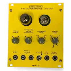 Used Metasonix R-54 Supermodule VCO/VCF Synthesizer