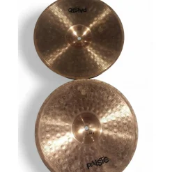 Used Paiste 14in 502 Hi Hat Pair Cymbal