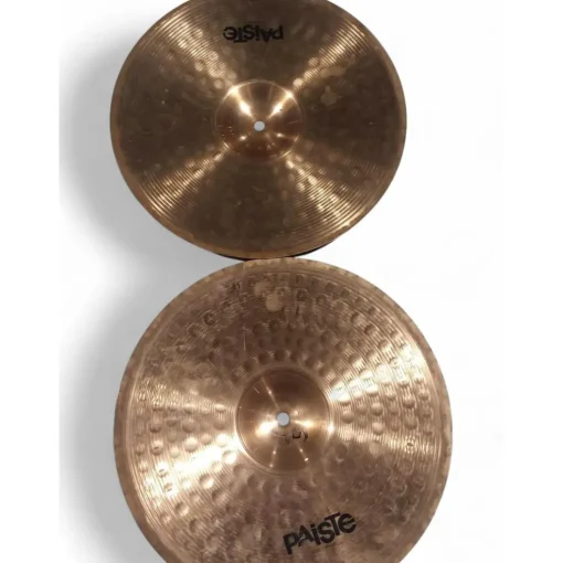 Used Paiste 14in 502 Hi Hat Pair Cymbal