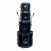Used Pearl 4 piece MLX Sheer Blue Drum Kit
