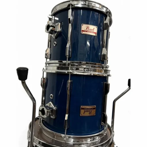 Used Pearl 4 piece MLX Sheer Blue Drum Kit