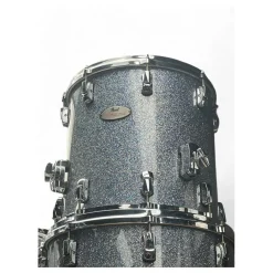 Used Pearl 5 Piece Reference Series Silver Sparkle Drum Kit
