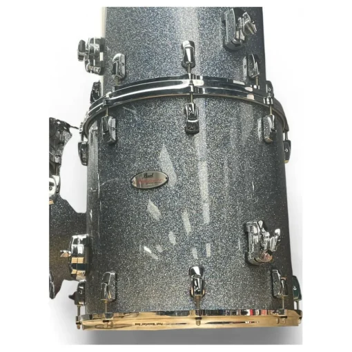 Used Pearl 5 Piece Reference Series Silver Sparkle Drum Kit
