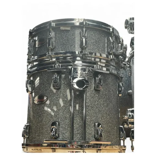 Used Pearl 5 Piece Reference Series Silver Sparkle Drum Kit