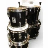 Used 1980s SONOR 5 piece Phonic Gloss Black Drum Kit