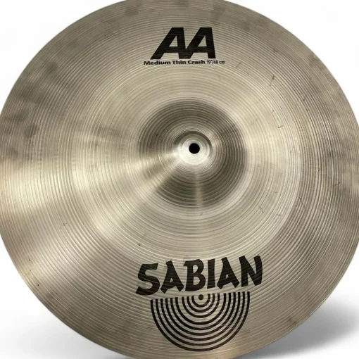 Used SABIAN 19in AA Medium Thin Crash Cymbal