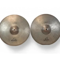Used Saluda Hi Hats Pair 14in Glory Cymbal