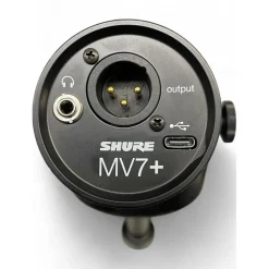 Used Shure MV7+ USB Microphone