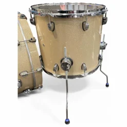 Used SPL 5 Piece VELOCITY 5PC CHAMPAGNE GLITTER Drum Kit