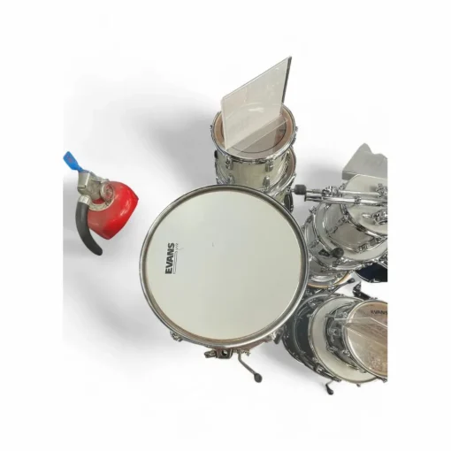 Used TAMA 4 Piece Rockstar Classic White Drum Kit
