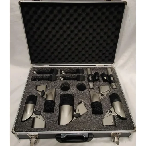 Used TOPP PRO AUDIO TDM-707 7 Piece Percussion Microphone Pack