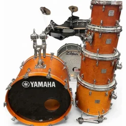 Used Yamaha 5 piece Birch Custom Absolute Aged Natural Drum Kit