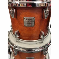 Used Yamaha 5 piece Birch Custom Absolute Aged Natural Drum Kit