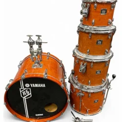 Used Yamaha 5 piece Oak Custom Honey Amber Drum Kit
