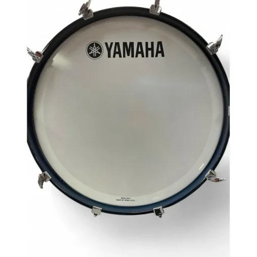 Used Yamaha 4 piece Phoenix Burled Ash Textured Sapphire Fade Drum Kit