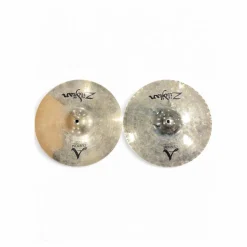 Used Zildjian 14in A Custom Hi Hat Pair Cymbal