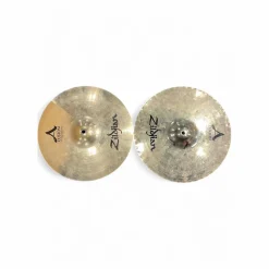 Used Zildjian 14in A Custom Hi Hat Pair Cymbal