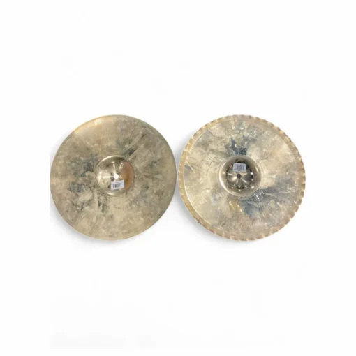 Used Zildjian 14in A Custom Hi Hat Pair Cymbal