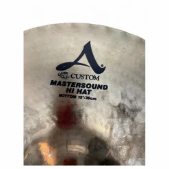 Used Zildjian 15in A Custom Mastersound Hi Hat Pair Cymbal