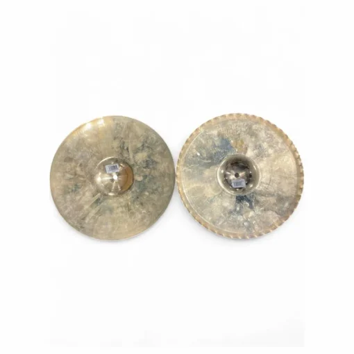 Used Zildjian 14in A Custom Hi Hat Pair Cymbal