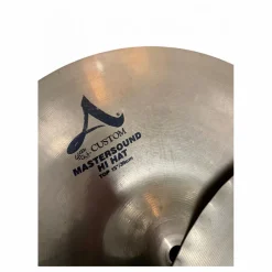 Used Zildjian 15in A Custom Mastersound Hi Hat Pair Cymbal