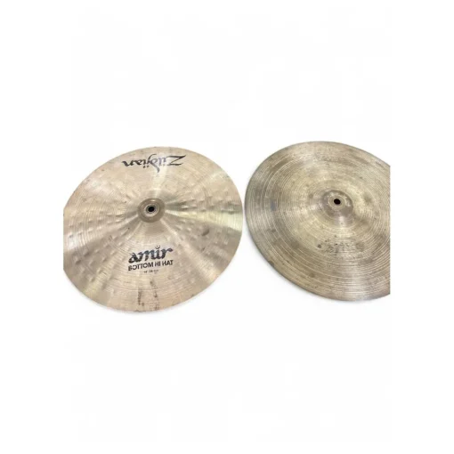 Used Zildjian 14in AMIR 14in HH Set Cymbal