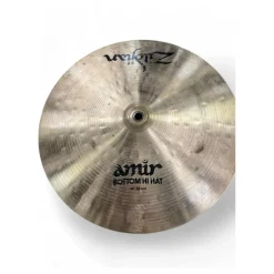 Used Zildjian 14in AMIR 14in HH Set Cymbal