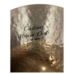 Used Zildjian 17in K Custom Hybrid Crash Cymbal