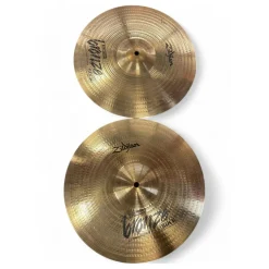 Used Zildjian 14in Scimitar Bronze Hi-hat Pair Cymbal