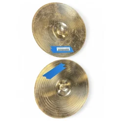 Used Zildjian 14in Scimitar Bronze Hi-hat Pair Cymbal